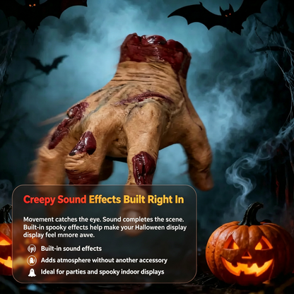 Halloween dynamic palm decoration props