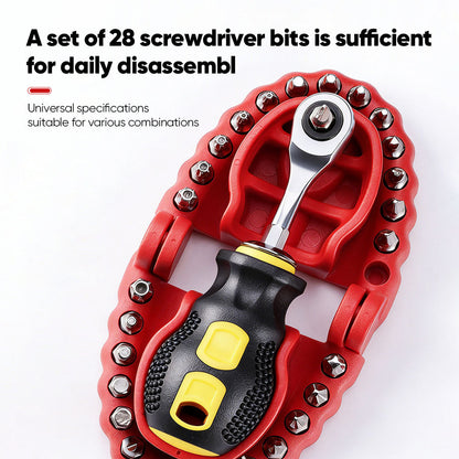 Fvaulity™ Multifunctional Tooth-Shaped Screwdriver Set
