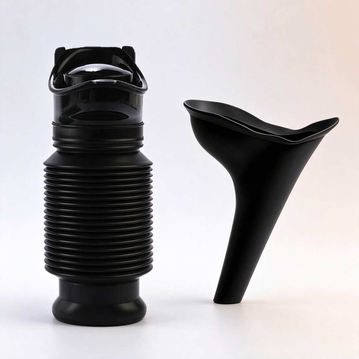 🚗💧Retractable Emergency Urinal Bottle - Flexible Plastic Unisex Camping Toilet