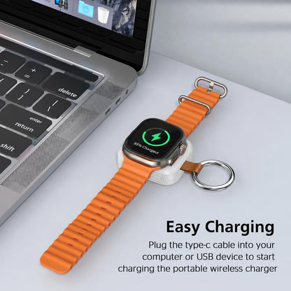 ⚡⌚1200mA Portable Magnetic Watch Wireless Charger