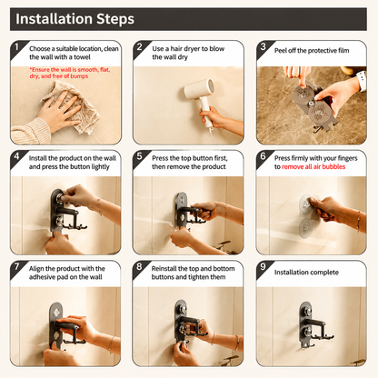 Kitchen rotating hook