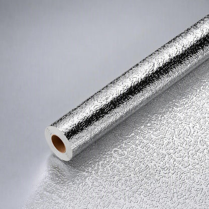 Self-Adhesive Aluminum Foil Kitchen Backsplash Wallpaper