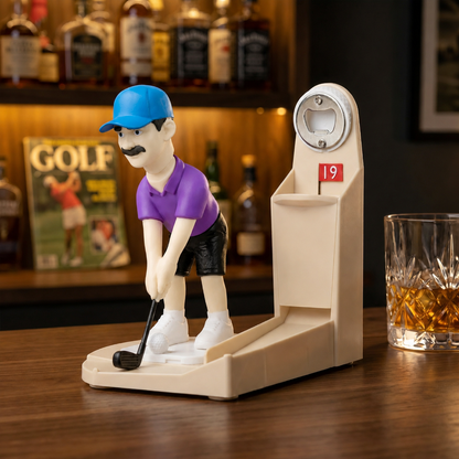 Novel Golf Ball-Shaped Bottle Opener