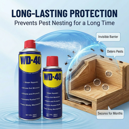 🛡️All-in-One Pest Repellent, Rust Remover & Lubricant