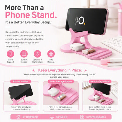 3-in-1 Reclining Lazy Phone Holder