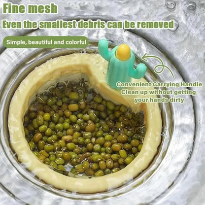 🌵 Cactus Automatic Dumping Sink Filter Basket