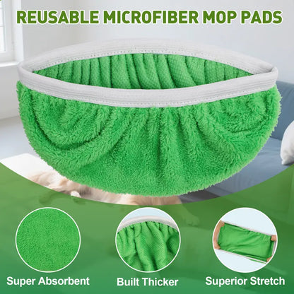 🧹🌱 Microfiber Mop Pads Compatible with Swiffer Sweeper Mop