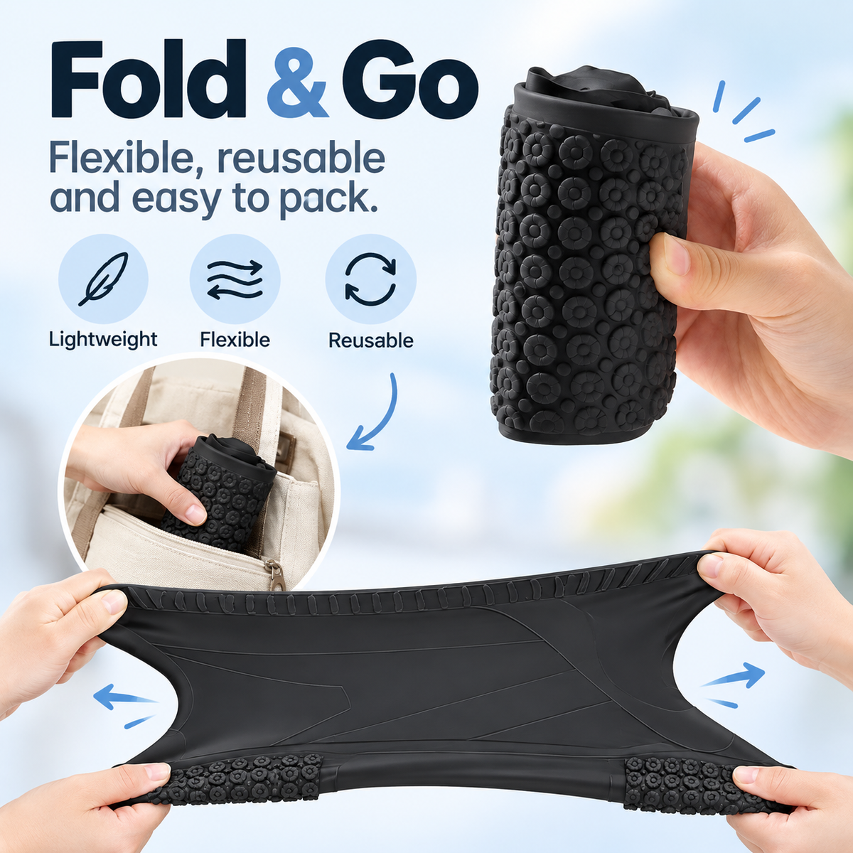 ☔Reusable Latex Rain Shoe Covers – Mid-calf, Waterproof, and Wear-resistant
