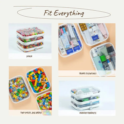 🔥Hot Sale 49% off🌟📦 Clear Organizer Storage Box - 3pcs or 4pcs set