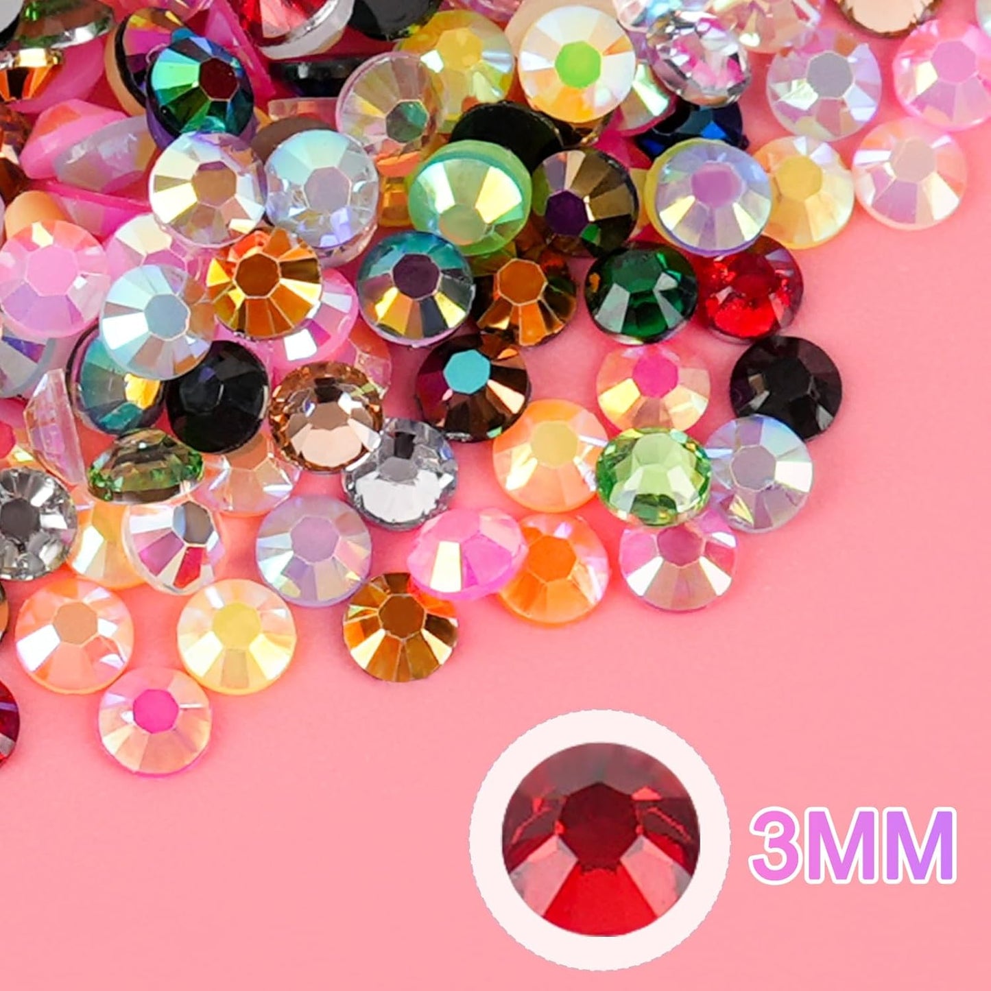 💎 Jelly Flatback RhinestonesBedazzling Kit, DlY Diamond Art