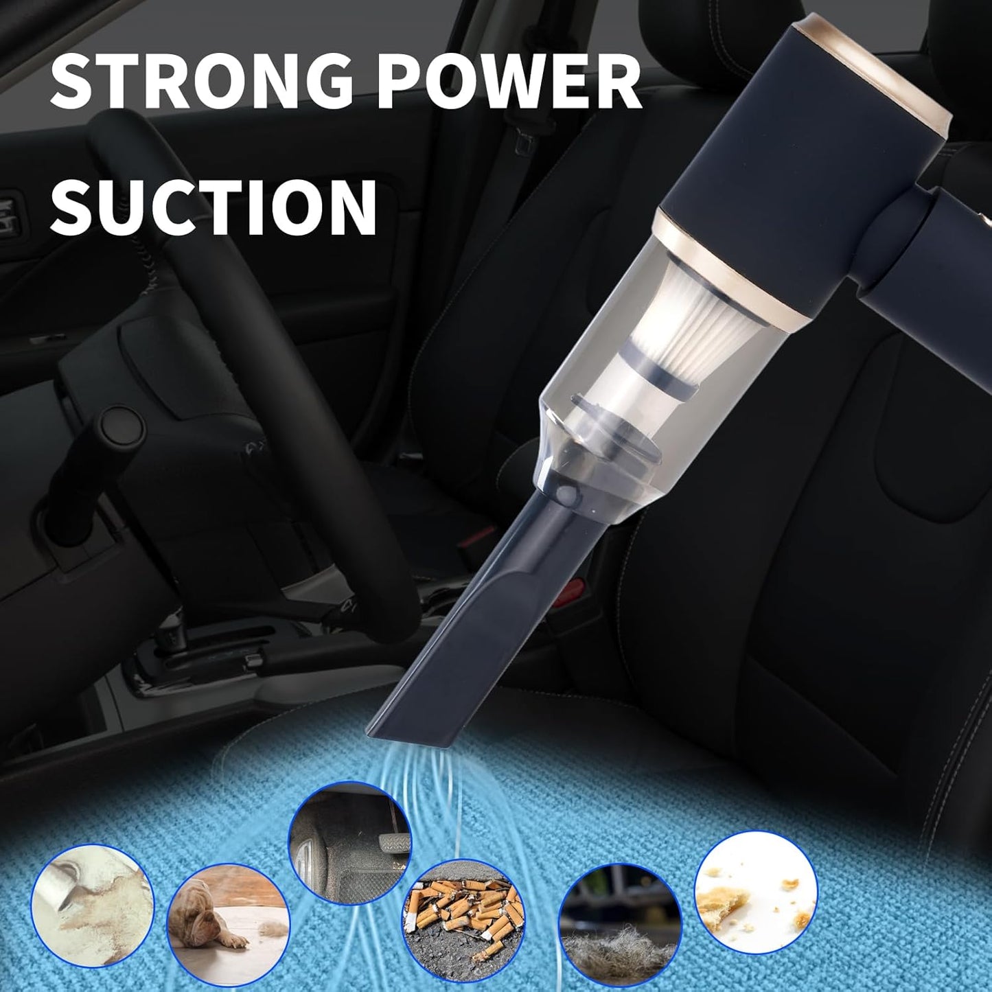 🔥Hot Sale 49% off🌟⚡ Handheld 4-in-1 Car Vacuum Cleaner