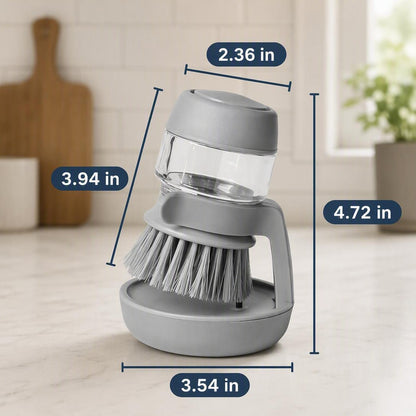 🧼Kitchen Dish Brush with Soap Dispenser