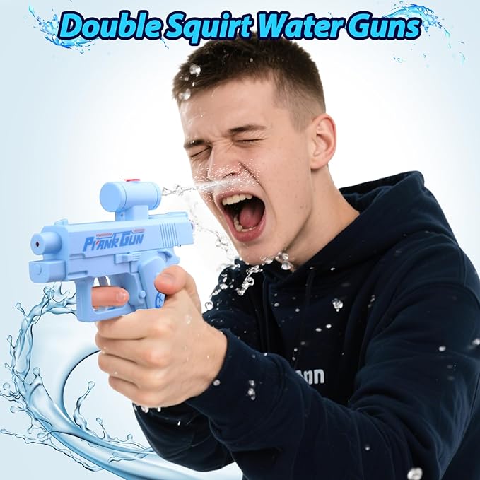 Fun and Creative Double-Sided Anti-Spraying Water Gun