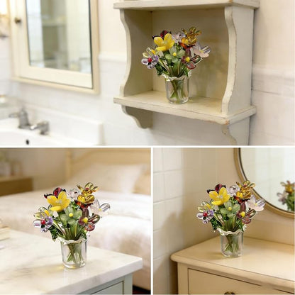 🌸DIY Mixed Artificial Flower Gift Ornament Kit