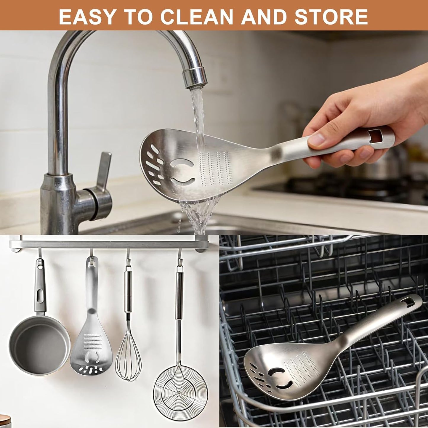 🥄5-in-1 Stainless Steel Multi-Function Grinding Spoon