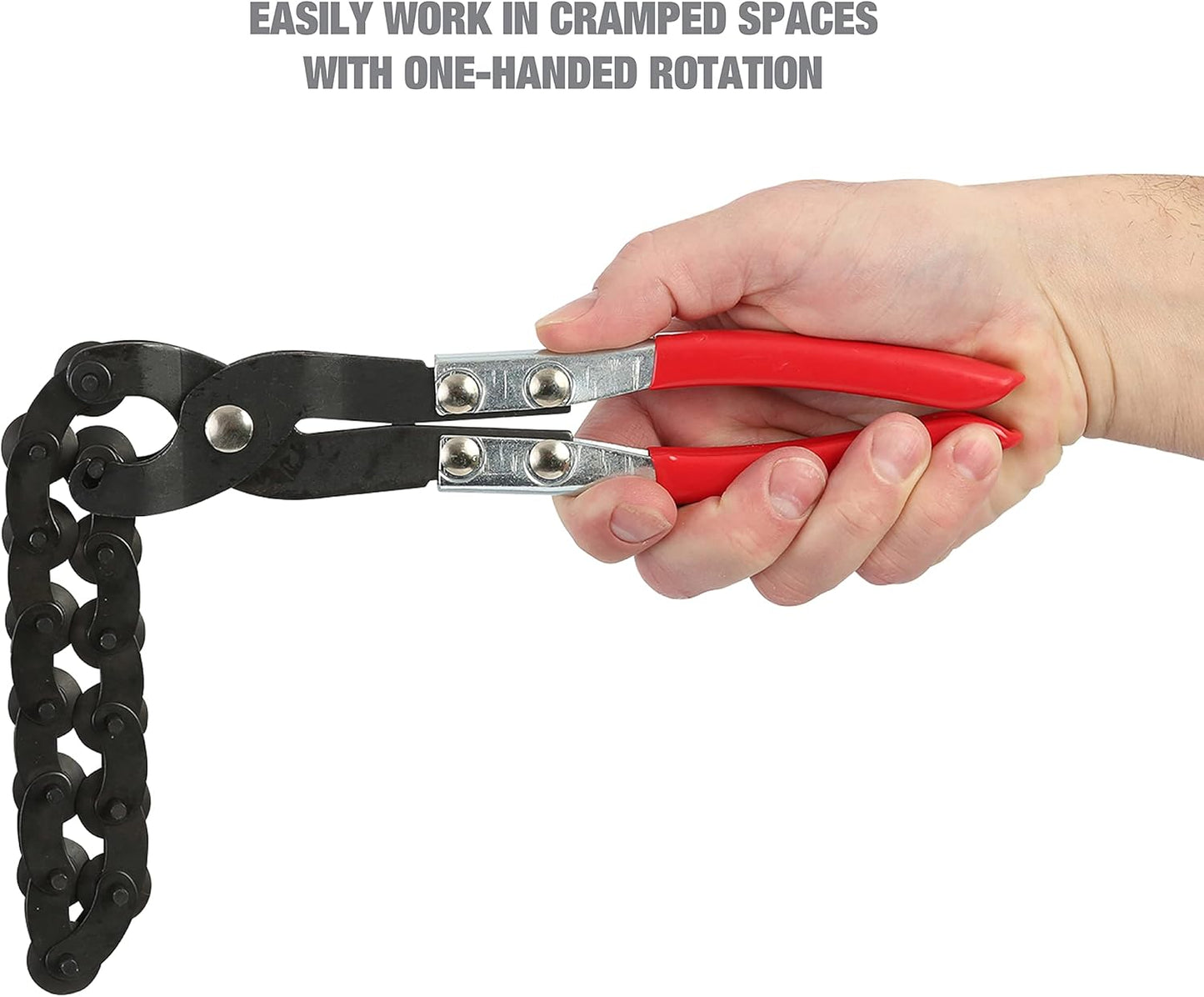 💥Exhaust Cutter, Cuts 3/4" to 3-1/4" Pipe, Durable Chain Cutter Tool