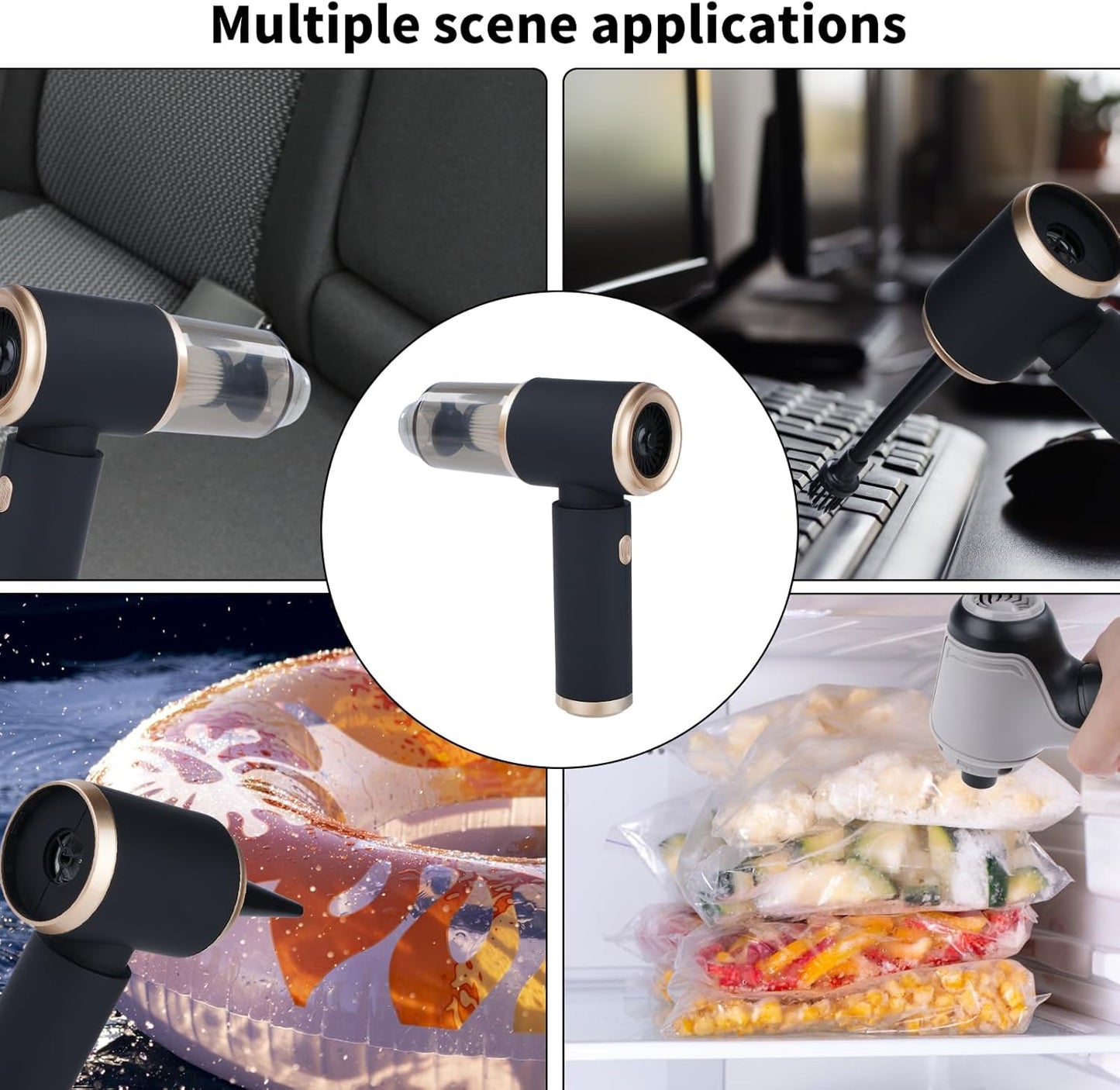 🔥Hot Sale 49% off🌟⚡ Handheld 4-in-1 Car Vacuum Cleaner