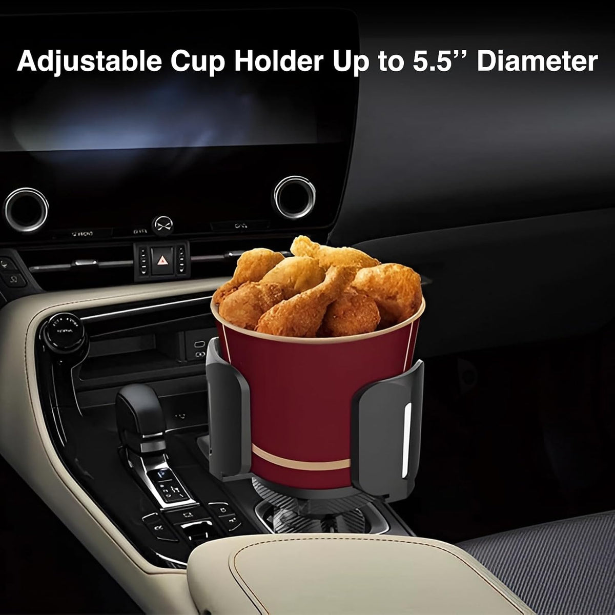 🥤🔧Multi-functional car cup holder - adjustable and expandable