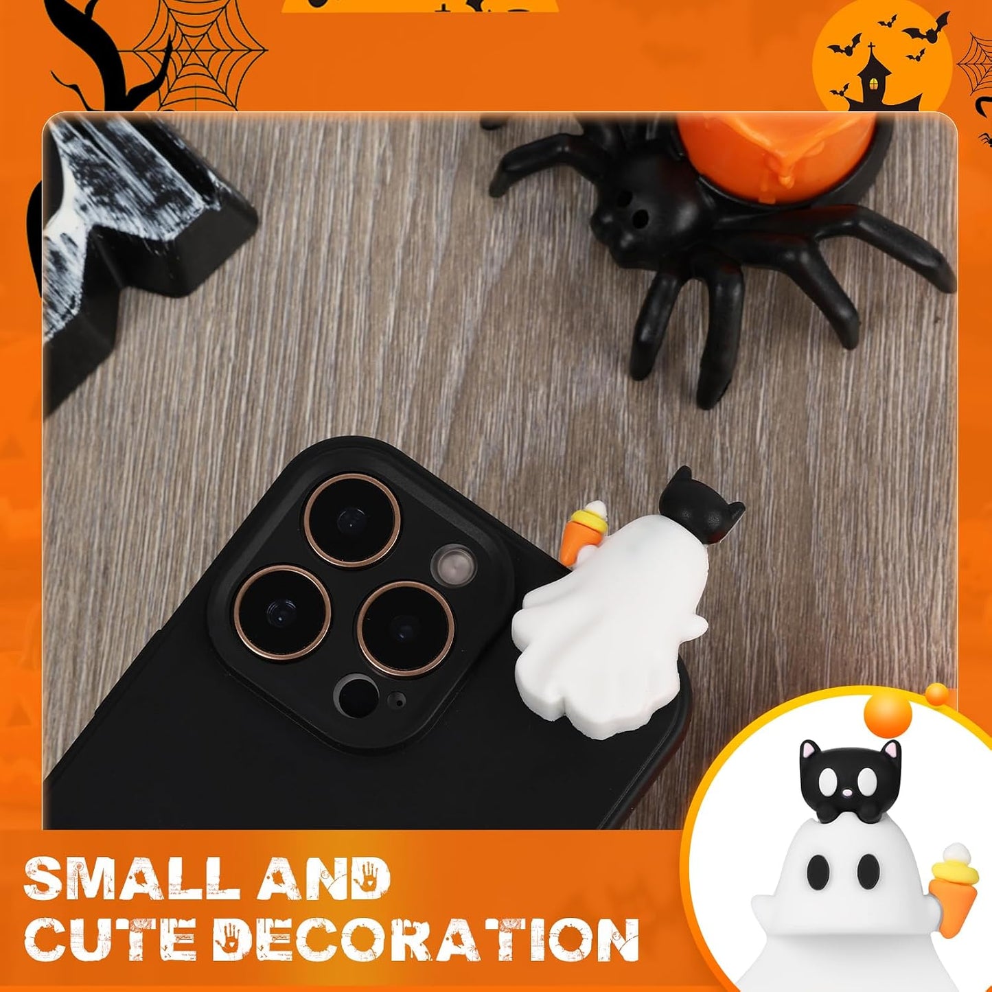🎃👻3D Halloween Mobile Phone Charm