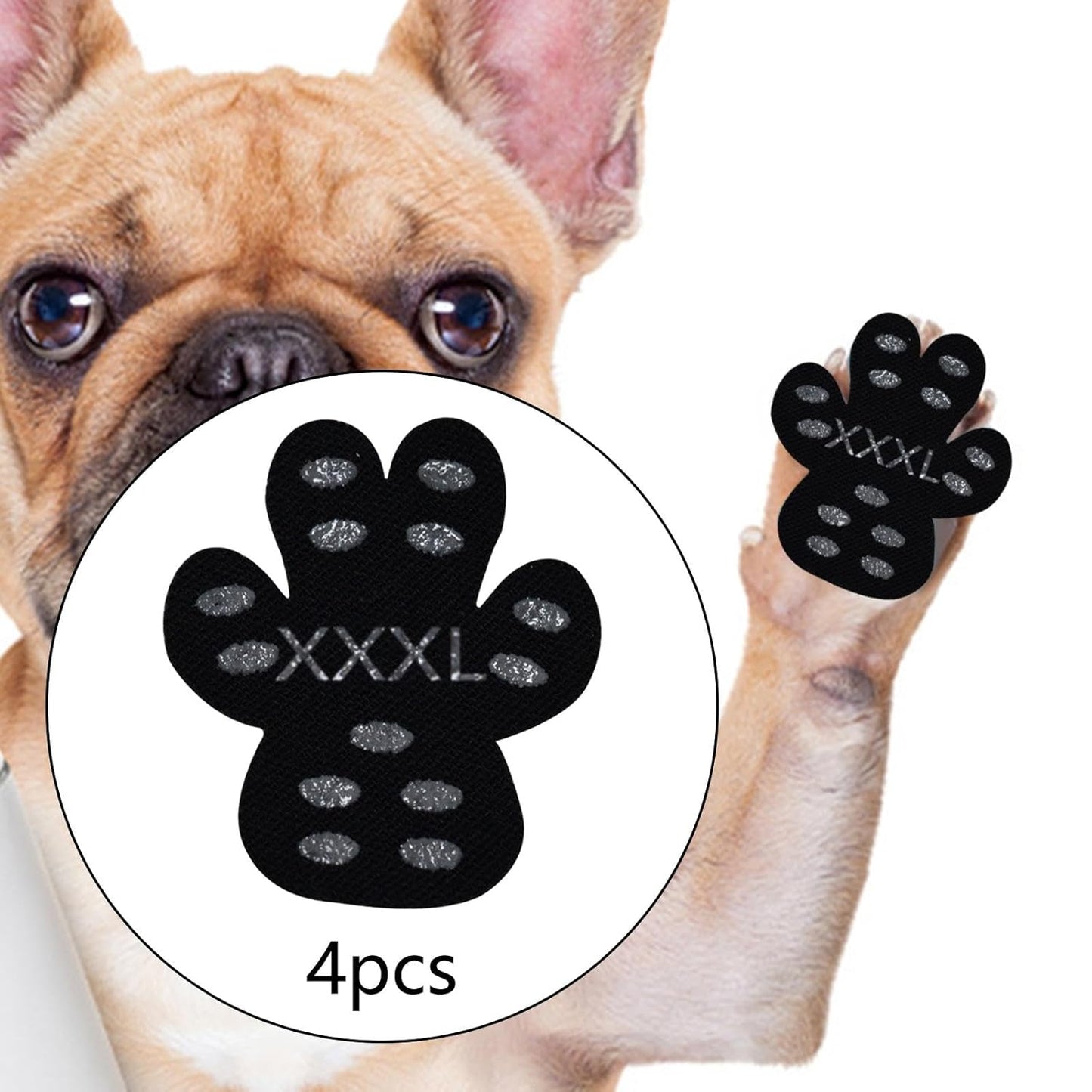 🐾🛡️ 4-Pack Dog Paw Pad Protectors