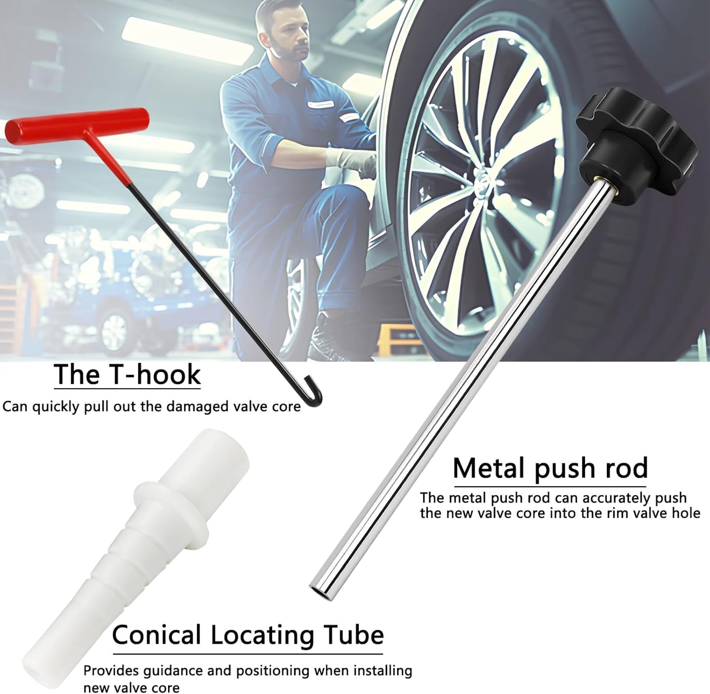 ⚡🔧 Quick Change Tire Valve Tool Kit
