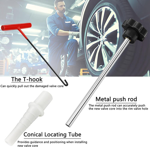 ⚡🔧 Quick Change Tire Valve Tool Kit
