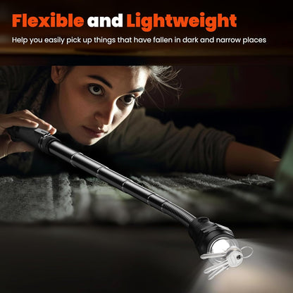 Extendable LED Magnetic Pickup Flashlight For Repair & Men’s Gift
