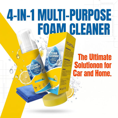 🧼✨ Foam Cleaner Multi Purpose 4-in-1 Spray