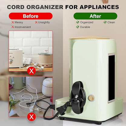 Space-Saving Appliance Cord Organizer