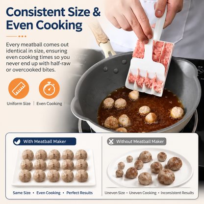 ⚡Meatball maker – can be used to make rice balls, meatballs