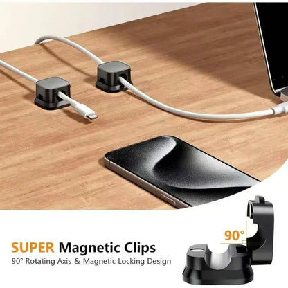 Data Cable Charging Adhesive Storage Holder（3Pcs）