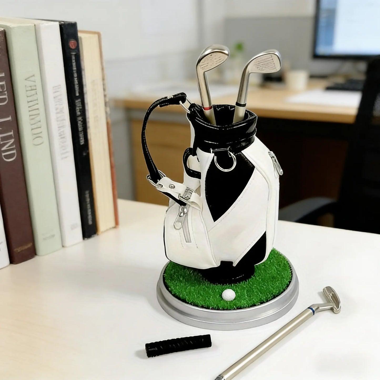 ✍️Golf Pen Holder + 3-Pen Set Creative Design