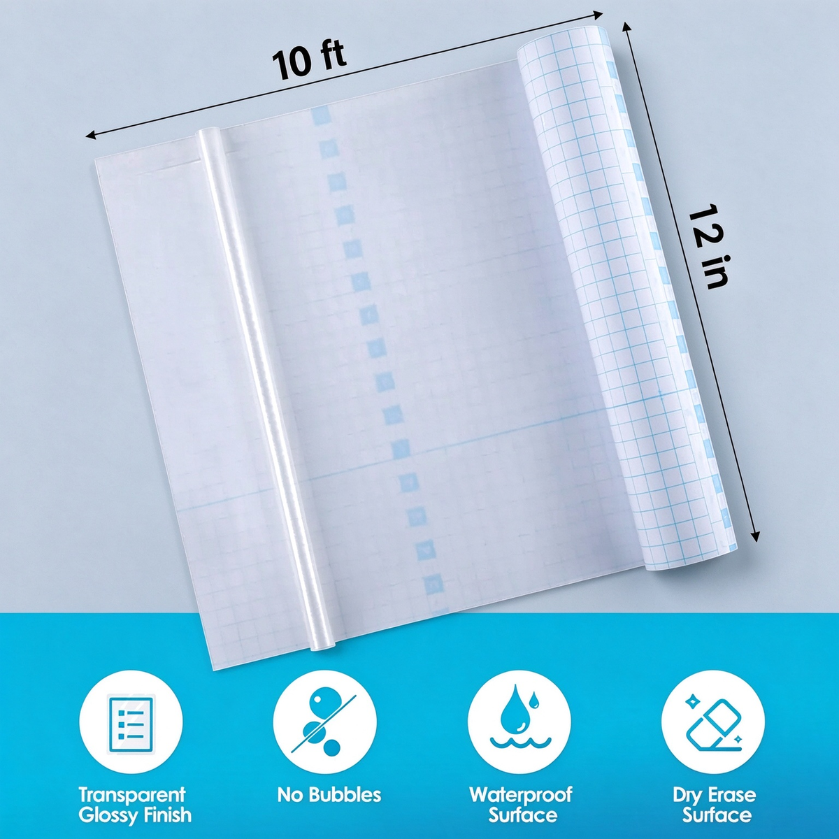 📚Transparent Self-Sealing Vinyl Laminate – Suitable for crafts