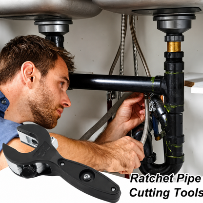 Ratchet-type Pipe Cutter, One-hand Fast Pipe Cutting Tool