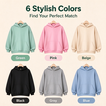 🧥Women’s Sensory Hoodie – crafted from soft fleece fabric and featuring textured cuffs