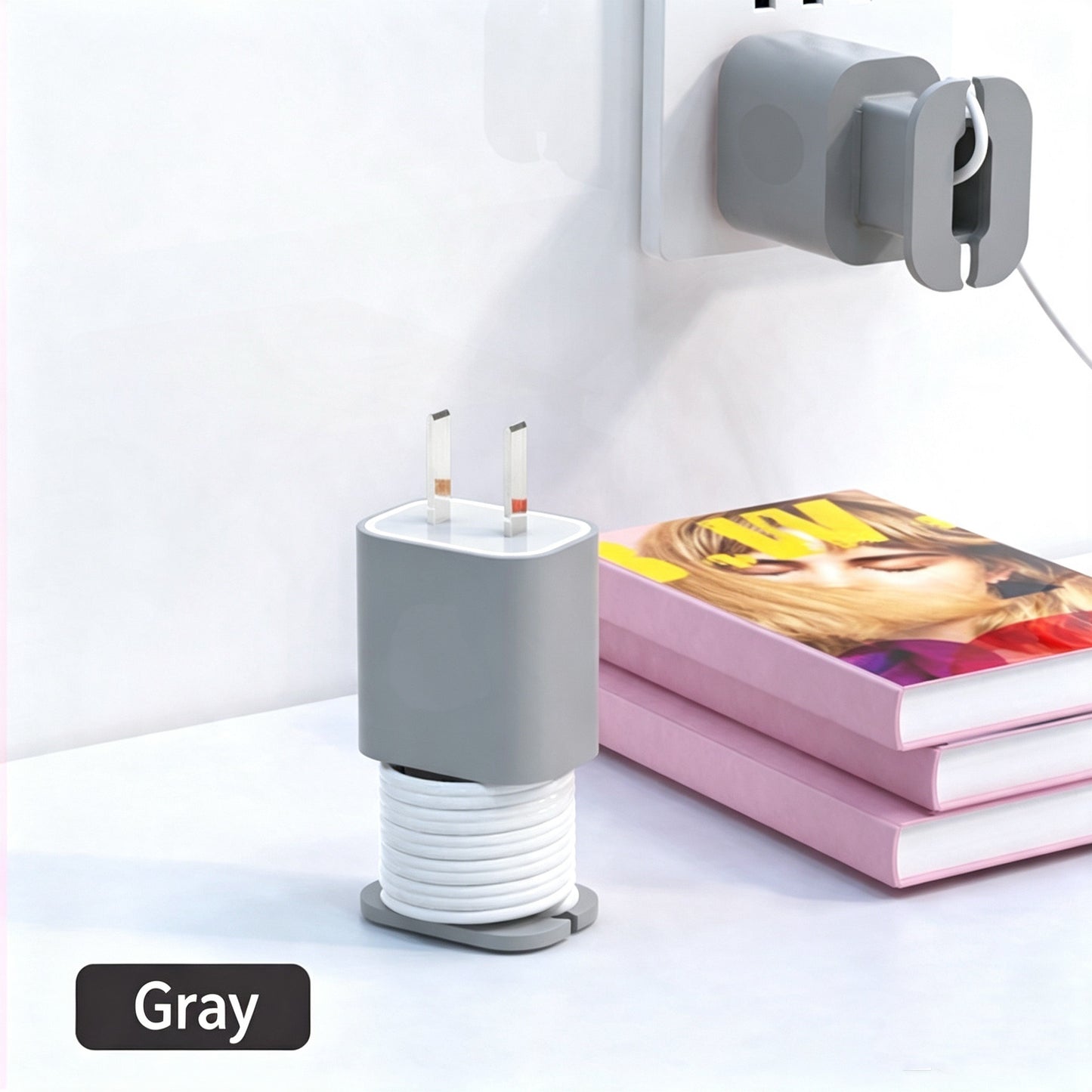 2-in-1 Silicone Charger Protective Case（2Pcs）