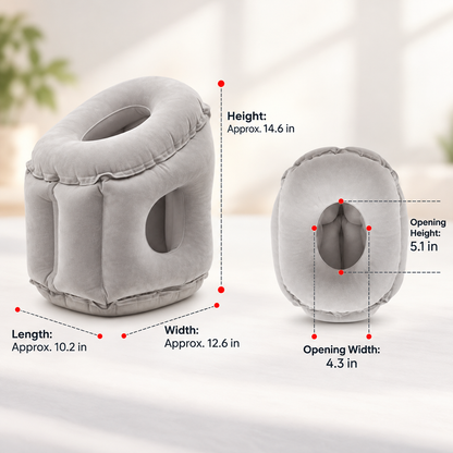 ✨New Inflatable Travel Neck Pillow—Suitable for planes, cars, buses, trains, and office naps