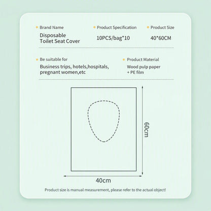 Disposable Toilet Seat Covers (10Pack)