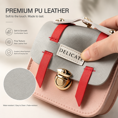 Leather Mini Key and Card Holder