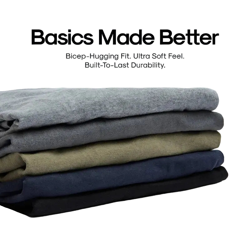 🧵 True Classic Men’s 4-Pack Short Sleeve Crew Neck T-Shirts