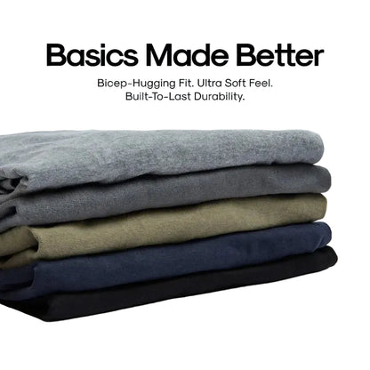 🧵 True Classic Men’s 4-Pack Short Sleeve Crew Neck T-Shirts