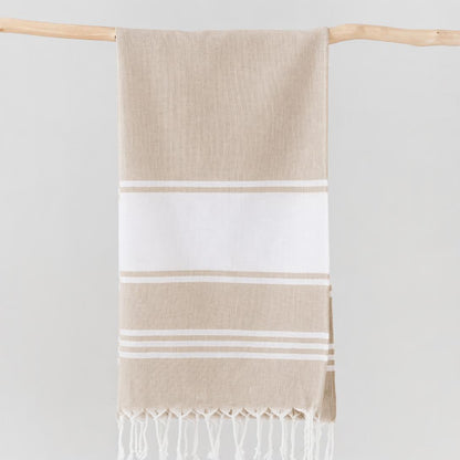🏖️Lightweight and soft modern plain weave oversized beach towel