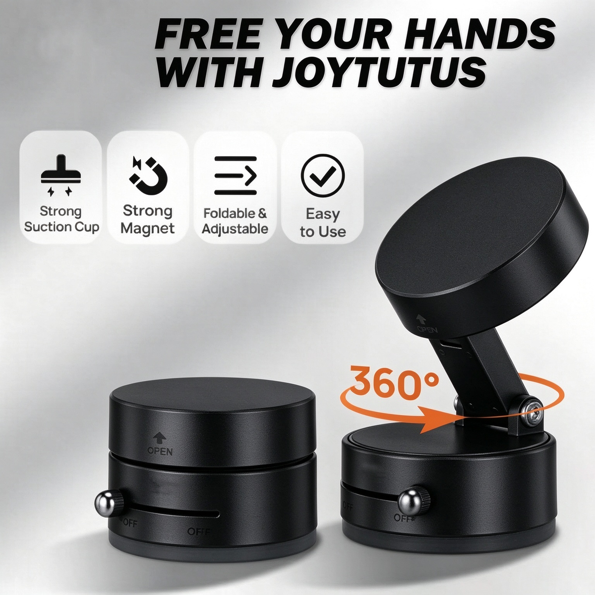 🔘Upgrade Double-Sided Nano Magnetic Cell Phone Mount
