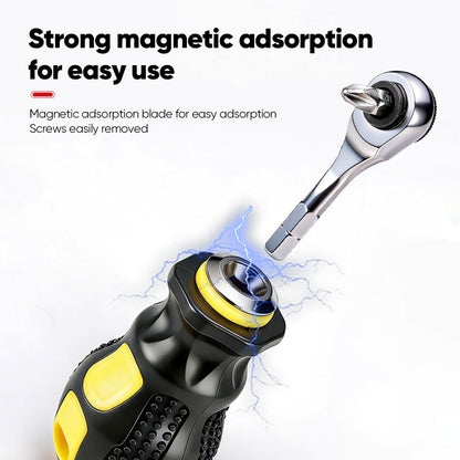 Fvaulity™ Multifunctional Tooth-Shaped Screwdriver Set