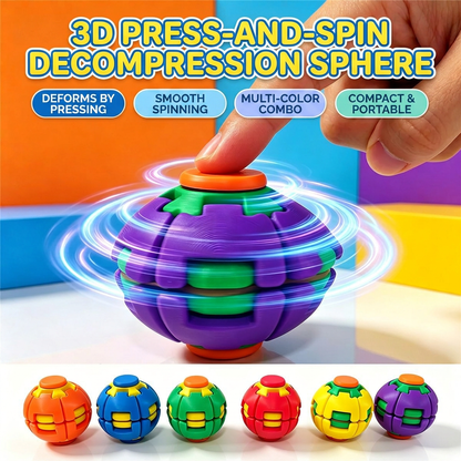 🎨3D printed press-rotate sensor toy（ 💥Buy 2 Get 1 Free）