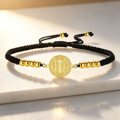 St. Benedict Bracelets, Catholic Religious Symbolism Jewelry Gift