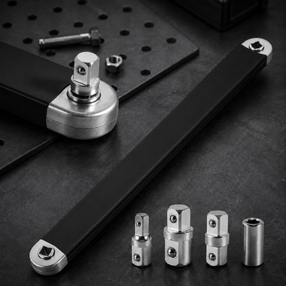 🔧Multifunctional ratchet extension wrench