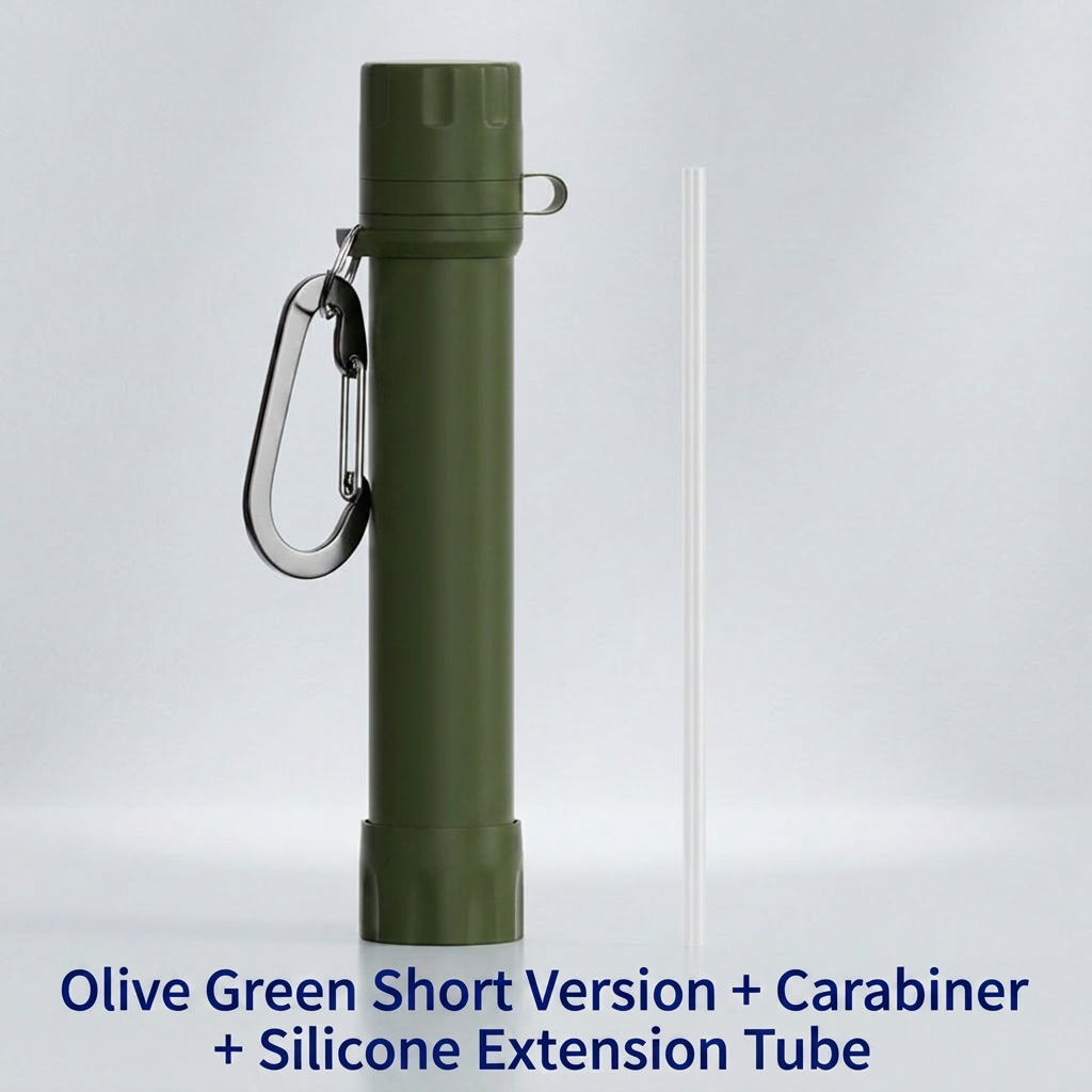 🌊Outdoor water purifier, portable emergency drinking straw
