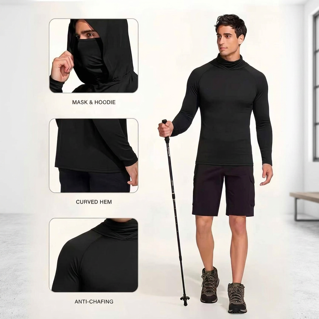 ☀️Outdoor sports training sun protection fitness clothing