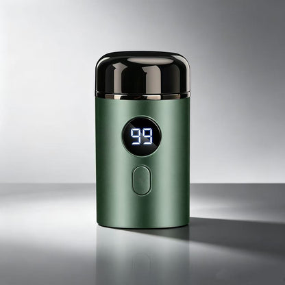 Mini Portable Electric Shaver Pocket-Size Razor With LED Display
